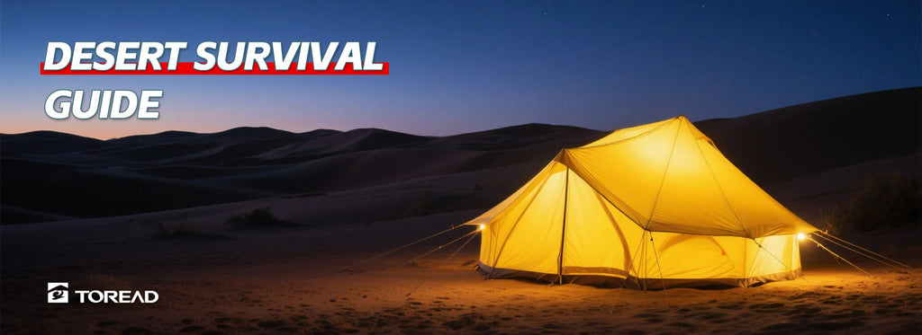 Desert Survival Guide: Day & Night Strategies and TOREAD Gear Solutions