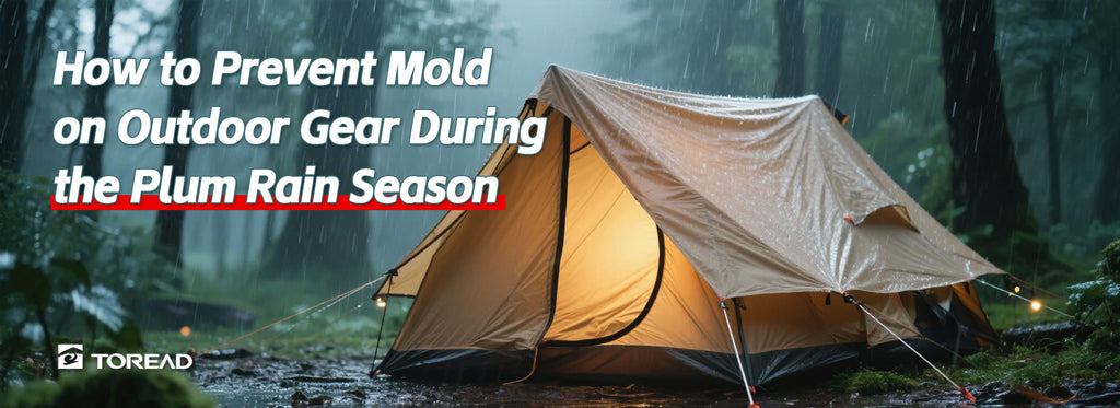 How to Prevent Mold on Outdoor Gear During the Plum Rain Season (Plus TOREAD Outdoor Solutions)
