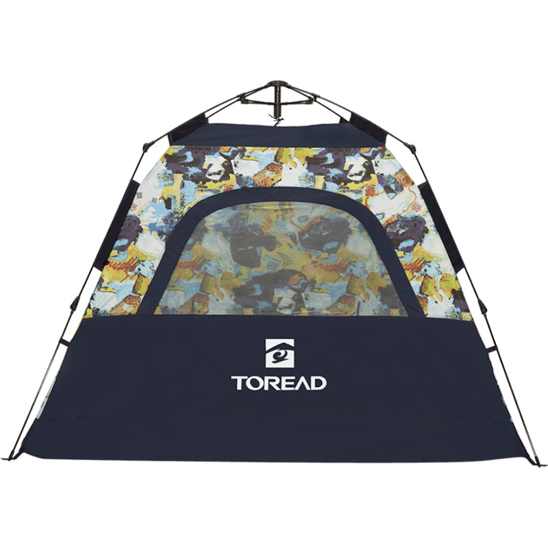 3-Person Hiking Tent with 190T Polyester and Quick-Pitch