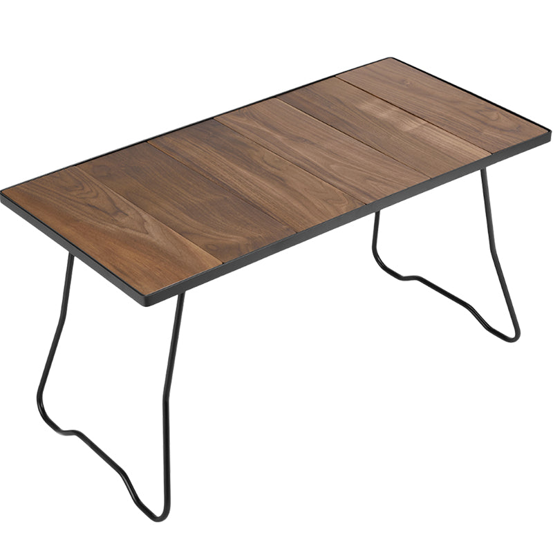 Walnut Folding Table - Multi-functional Outdoor Camping Furniture