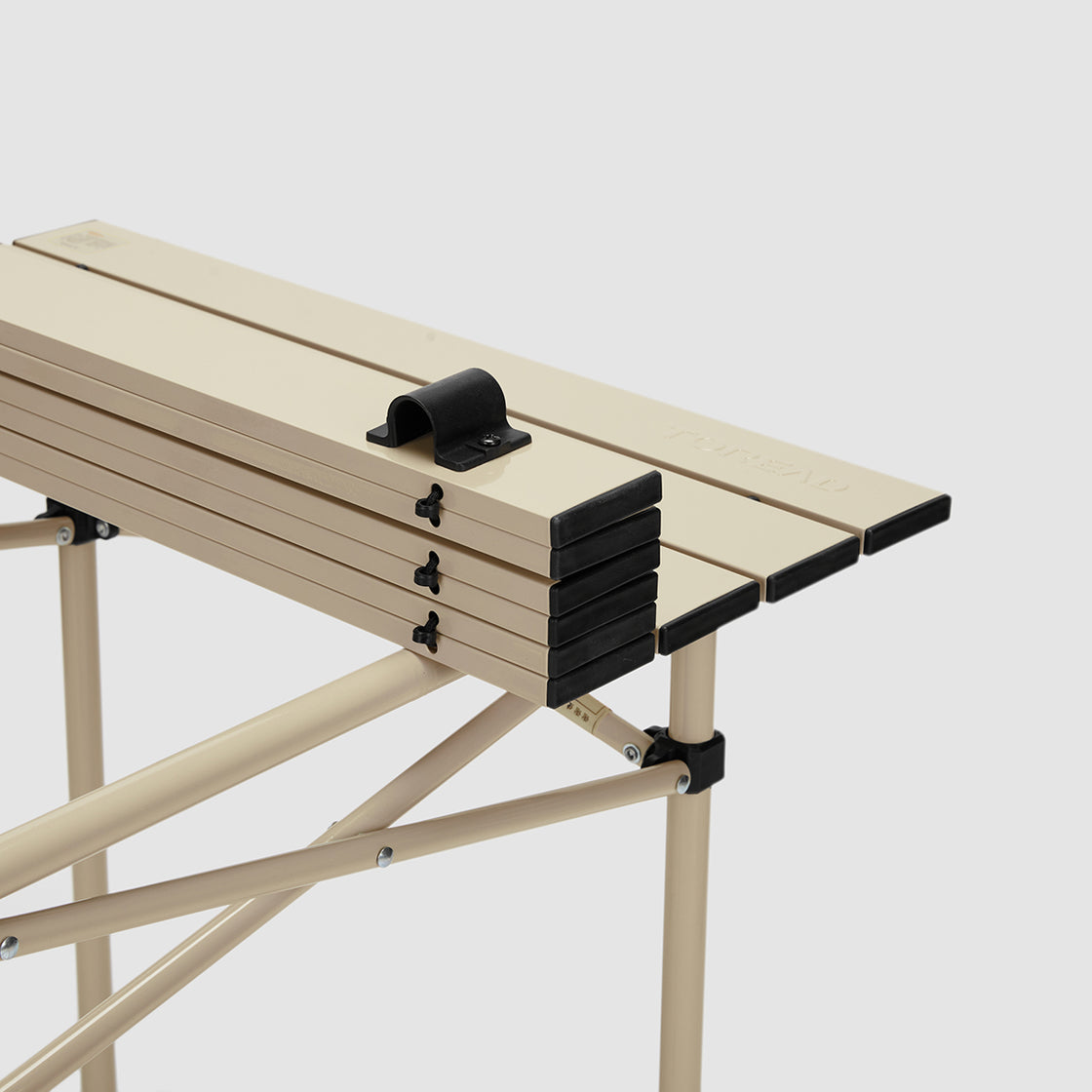 Compact Folding Table with Aluminum Alloy Surface