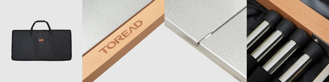 Folding Table - Portable Stainless Steel Design