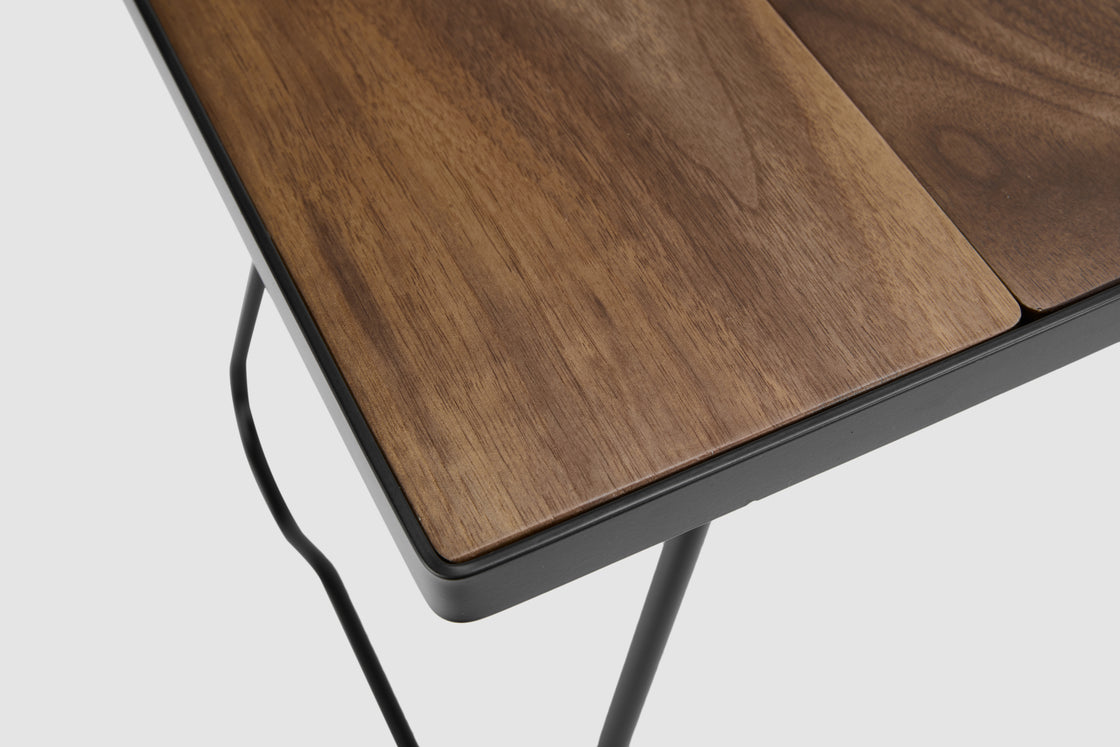 Walnut Folding Table - Multi-functional Outdoor Camping Furniture