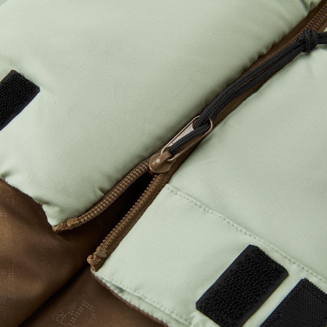 HIKING Cotton Sleeping Bag with Spring Yarn brushed and Polyester Fiber Fill