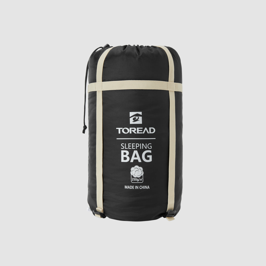 HIKING Cotton Sleeping Bag with Spring Yarn brushed and Polyester Fiber Fill