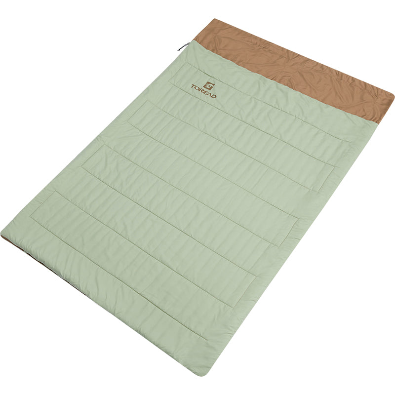 Double Cotton Sleeping Bag with Spring-Like Comfort
