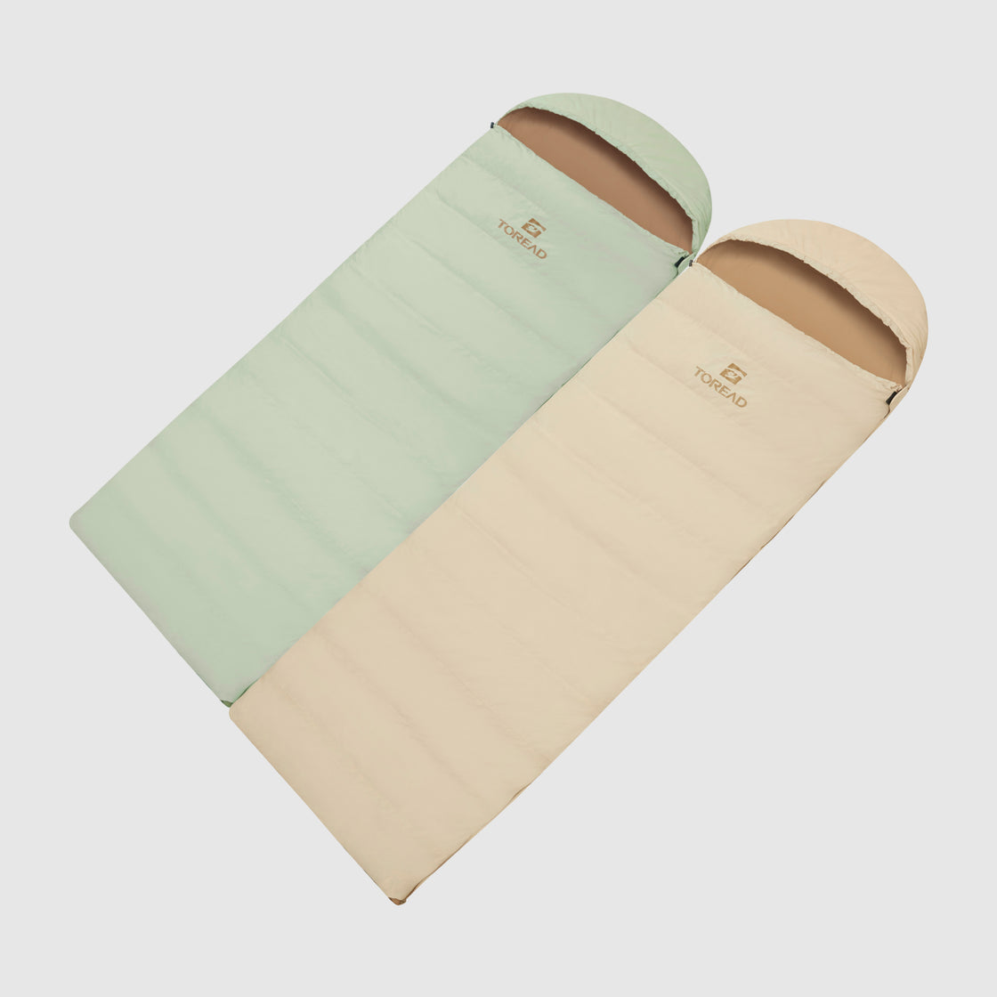 Wilderness Quilted Cotton Sleeping Bag - Lightweight, Warm, and Durable