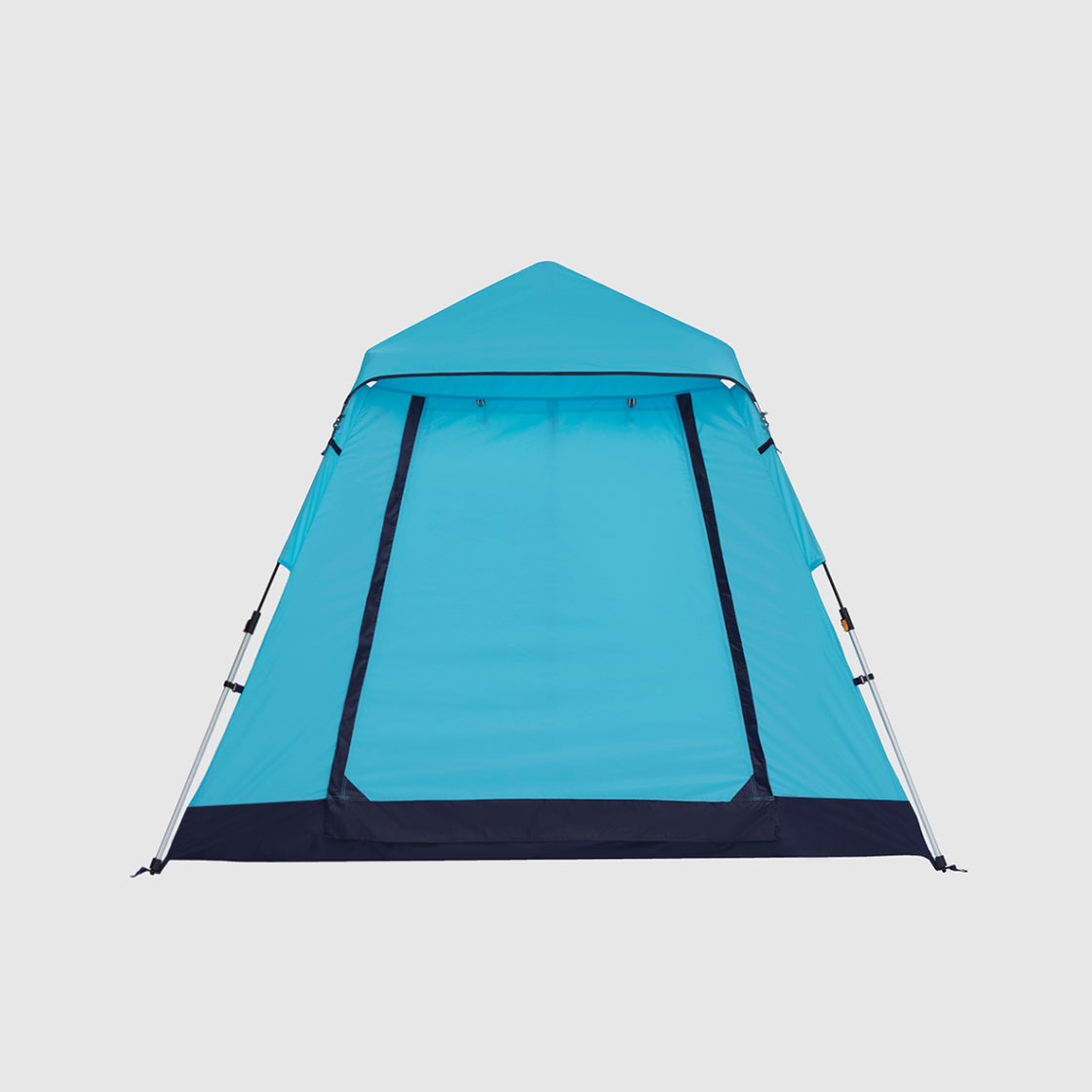 3-Person Hiking Tent with Durable 210T Fabric and Removable Rainfly