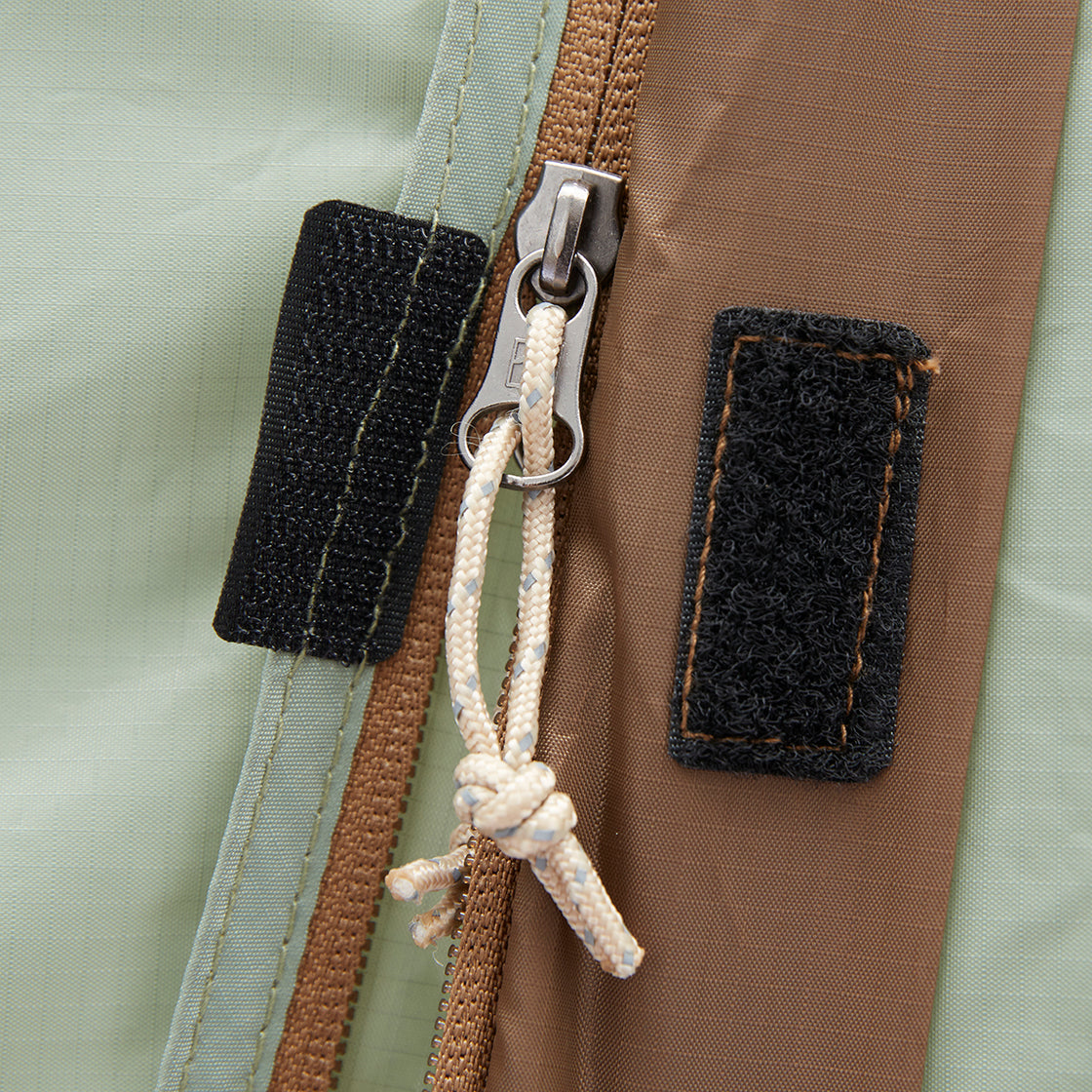 3-Person Hiking Tent with Durable 210T Fabric and Removable Rainfly