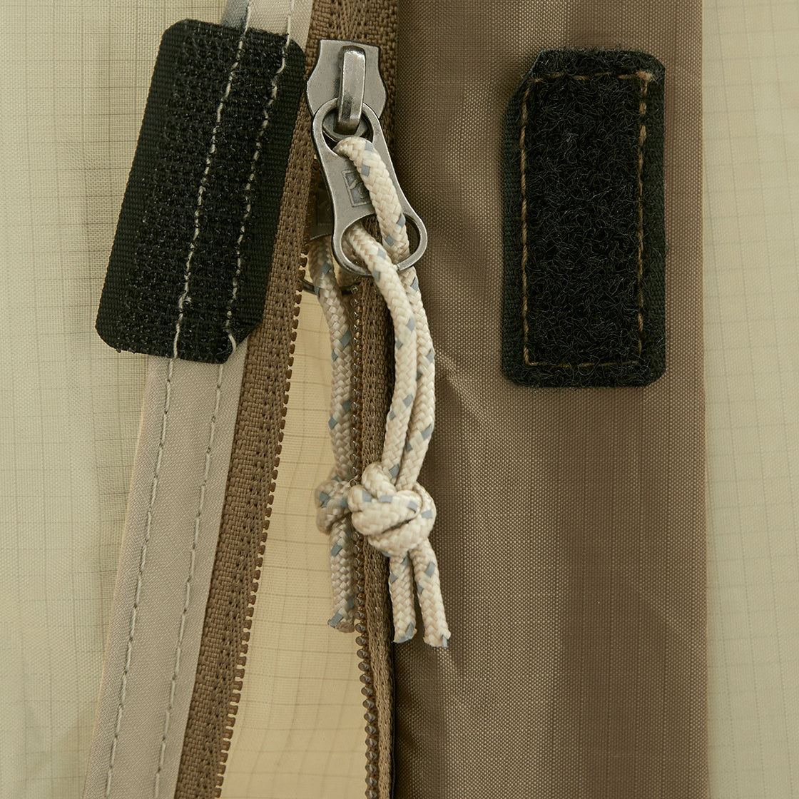 3-Person Hiking Tent with Durable 210T Fabric and Removable Rainfly