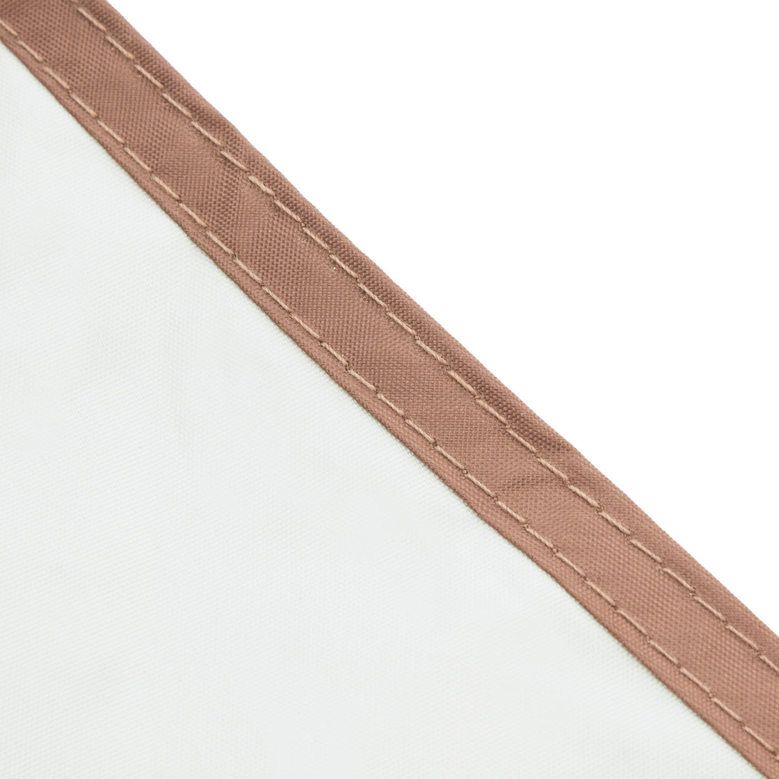 Silver-Coated Hexagonal Canopy