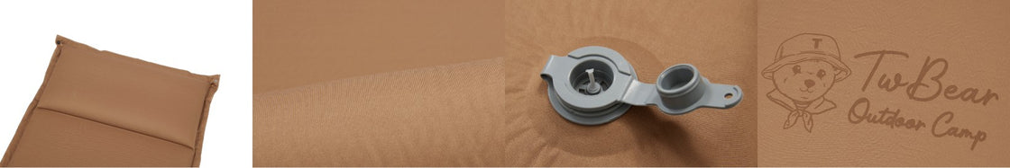 Automatic Single Inflatable Pad - Lightweight Outdoor Camping Mat with Quick Inflation