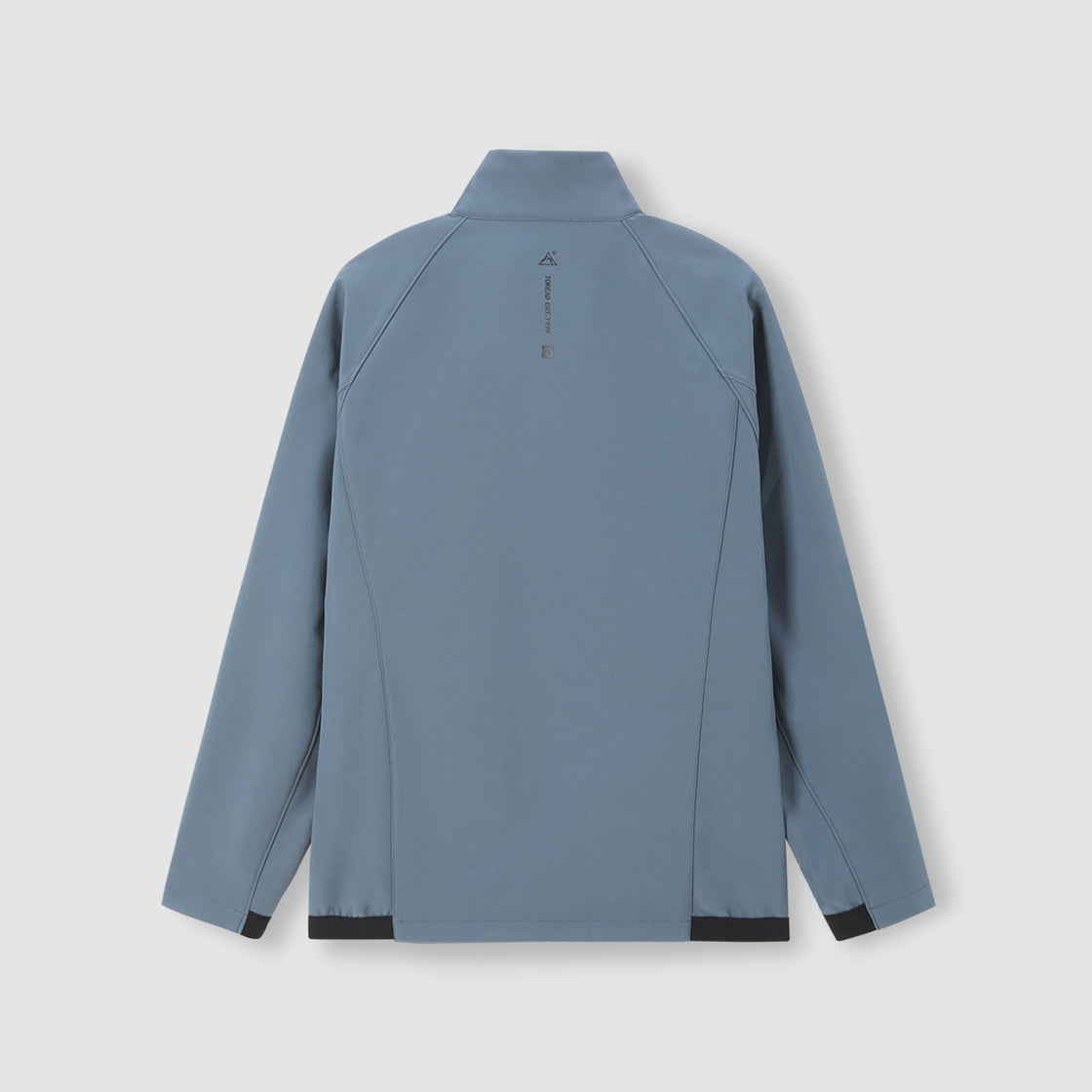 Men's Active Outdoor Jacket with Raglan Sleeves and Colorblock Design