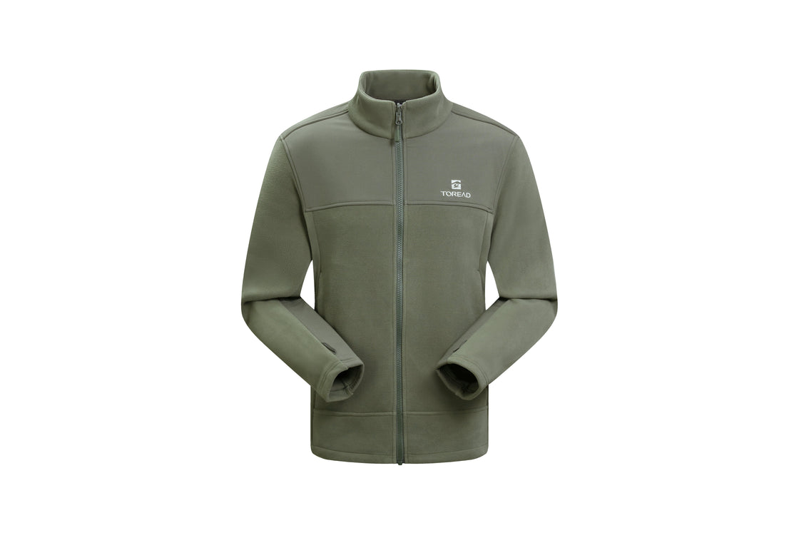 Men's Fleece Jacket Warm, Soft & Durable