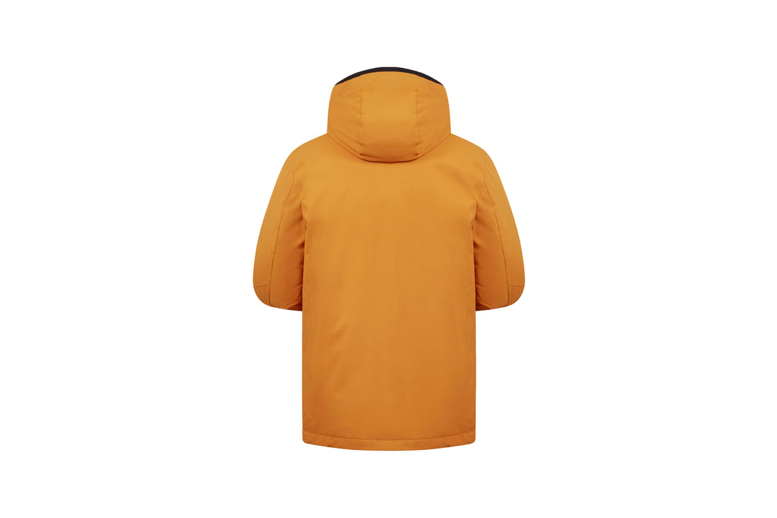 Men's Lightweight Goose Down Jacket with Anti-Static and Heat Reflection Technology