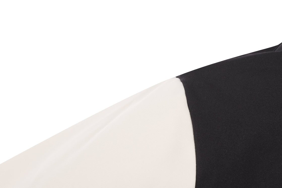 Men's Stylish Down Parka with Detachable Hood and Reflective Details