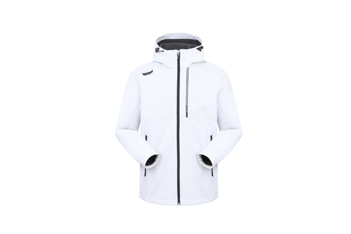 Men's Softshell Jacket with Adjustable Fit and Durable Stretch Fabric