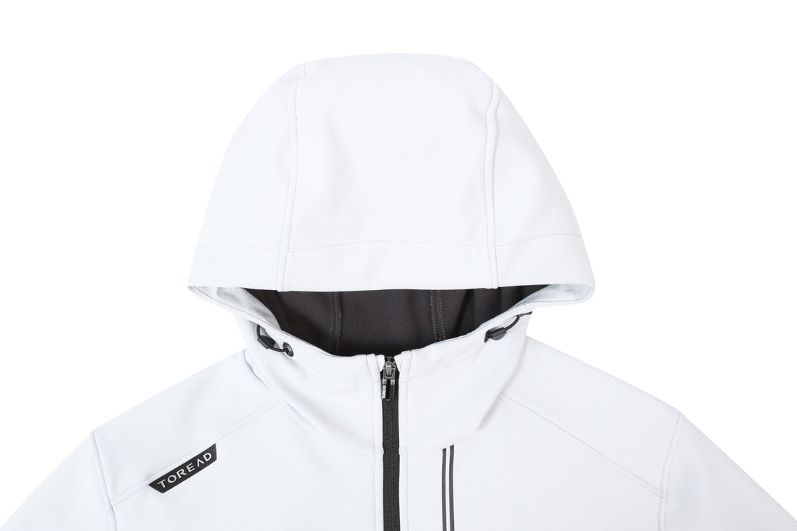 Men's Softshell Jacket with Adjustable Fit and Durable Stretch Fabric