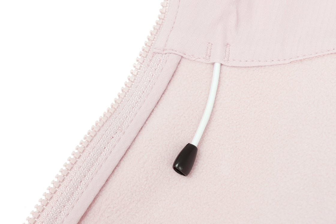 Women's Softshell Jacket Grid Texture, Reflective & Weatherproof
