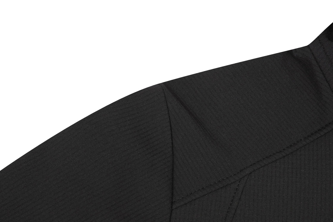 Women's Softshell Jacket Grid Texture, Reflective & Weatherproof
