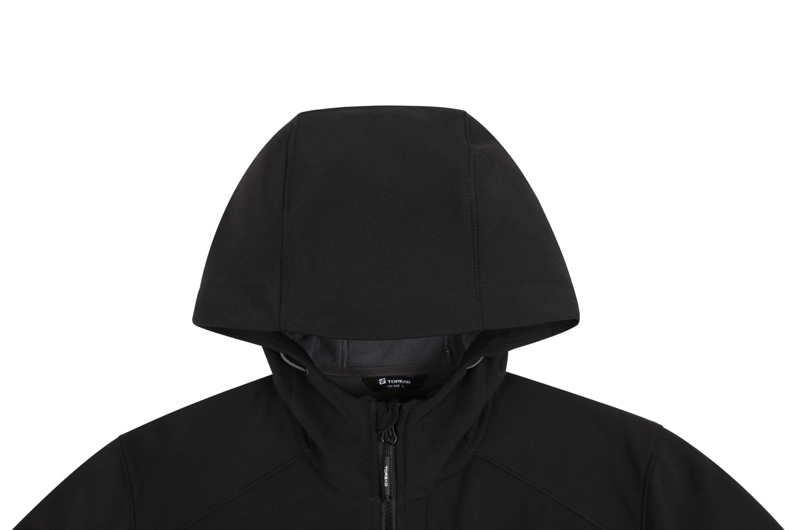 Men's Softshell Jacket - Windproof, Water-Resistant & Stretchable
