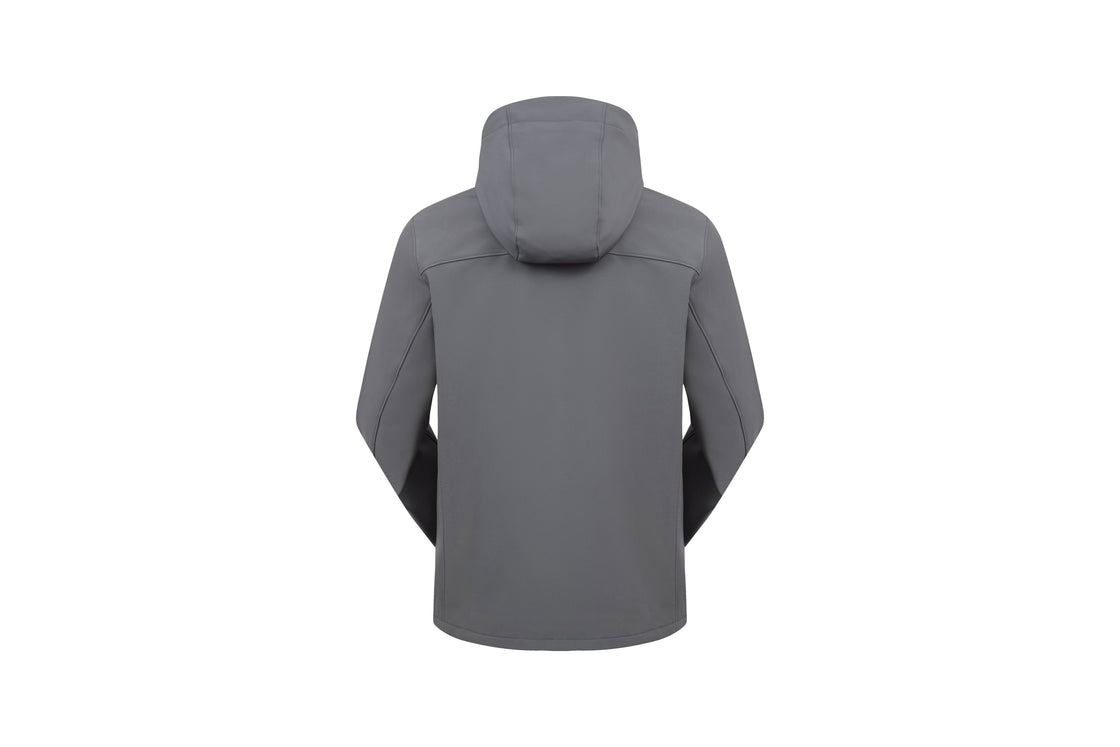 Men's Softshell Jacket - Windproof, Water-Resistant & Stretchable