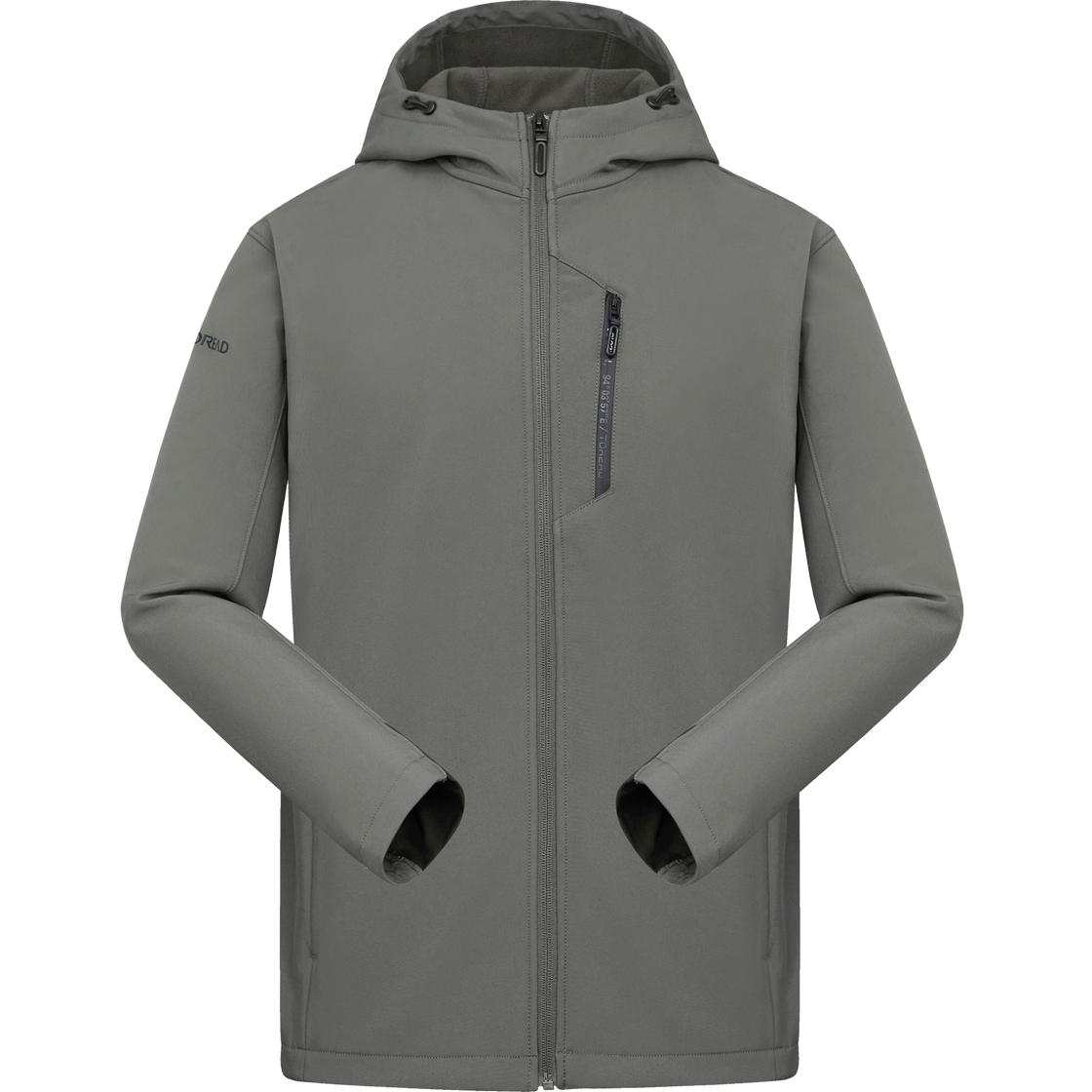 Men's Soft Shell Jacket with Windproof and Waterproof Protection