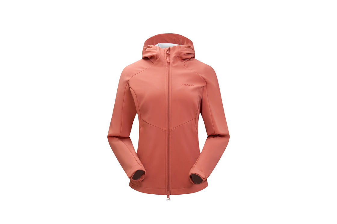 Women's Softshell Jacket Fitted, Fleece-Lined, Weatherproof