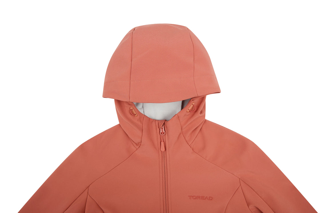 Women's Softshell Jacket Fitted, Fleece-Lined, Weatherproof