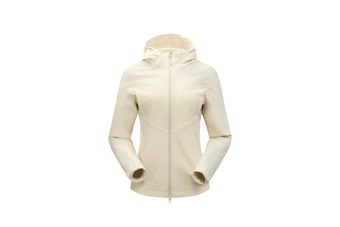 Women's Softshell Jacket Fitted, Fleece-Lined, Weatherproof
