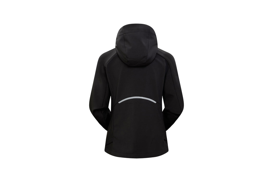 Women's Softshell Jacket Fitted, Fleece-Lined, Weatherproof