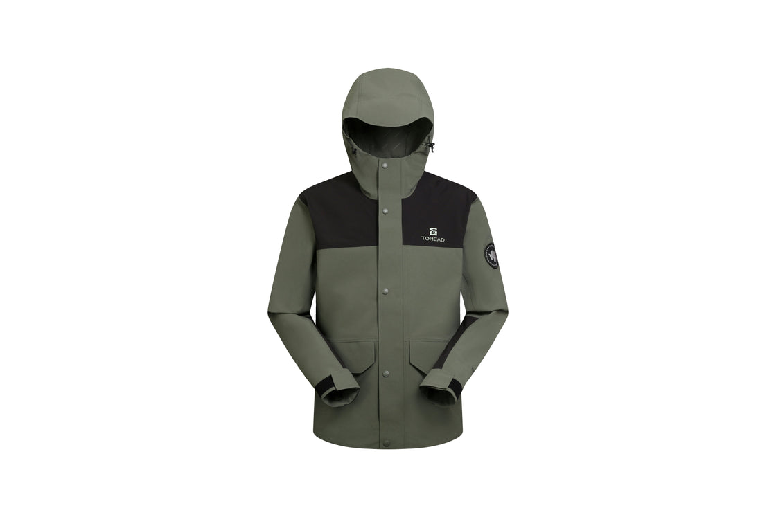Men's Fleece Lined Jacket Waterproof, Windproof, Multi-Functional