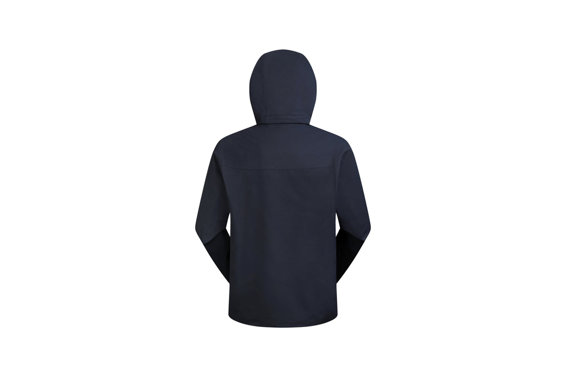 Men's Classic Jacket Detachable Hood, Weatherproof, Adjustable