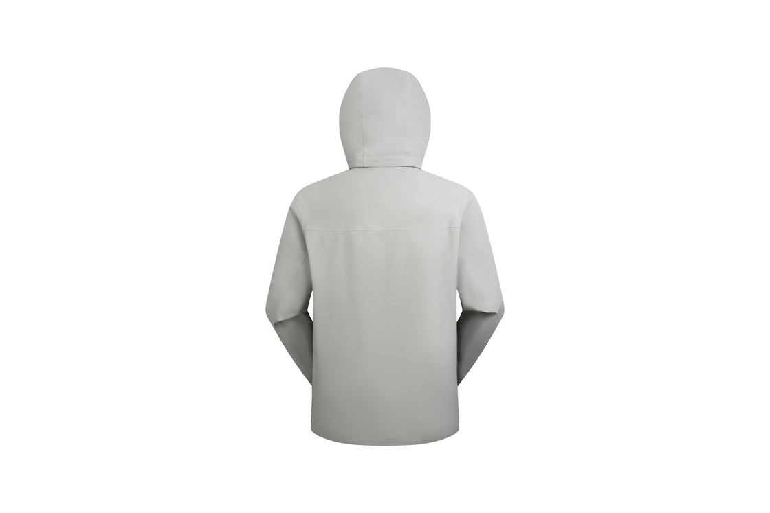 Men's Classic Jacket Detachable Hood, Weatherproof, Adjustable