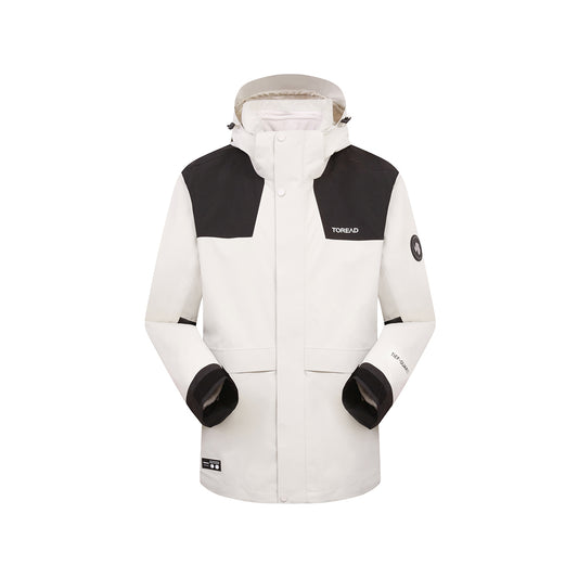 Autumn and winter jackets for men and women, outdoor warm three-in-one fleece mountaineering jackets
