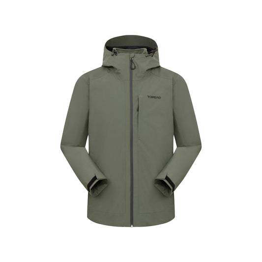 Men's 3-in-1 Waterproof Jacket with Fleece Lining - Windproof Warm and Versatile