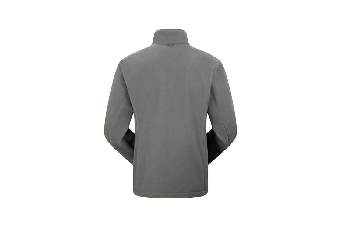 Men's Fleece-Lined Outdoor Jacket Weatherproof, Windproof, Adjustable