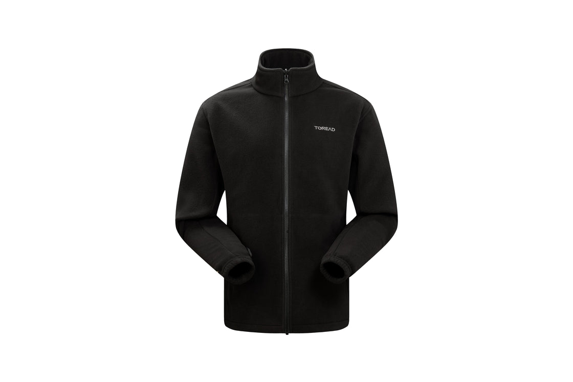 Men's Fleece-Lined Outdoor Jacket Weatherproof, Windproof, Adjustable