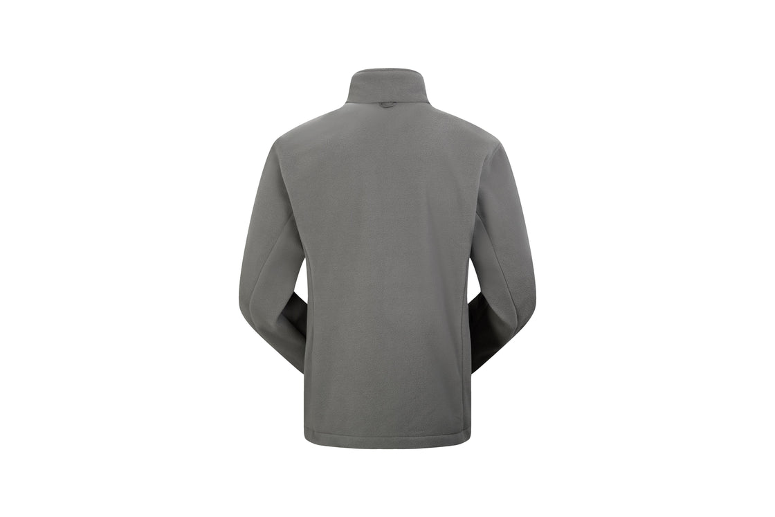 Men's Fleece-Lined Outdoor Jacket Weatherproof, Windproof, Adjustable