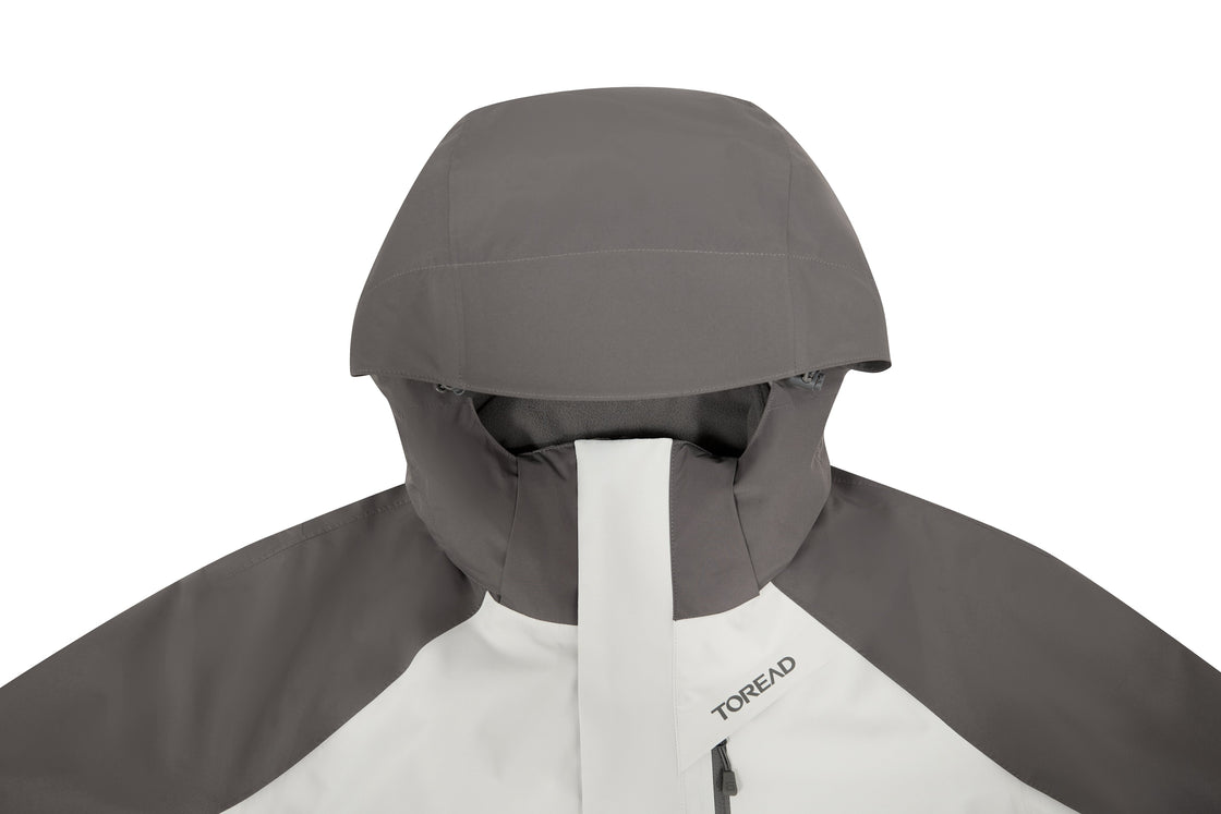 Men's Fleece-Lined Outdoor Jacket Weatherproof, Windproof, Adjustable