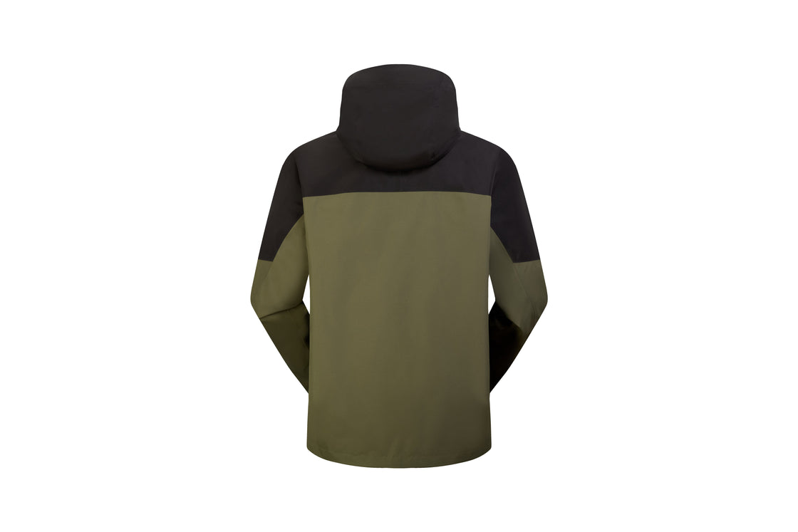 Men's Fleece-Lined Outdoor Jacket Weatherproof, Windproof, Adjustable