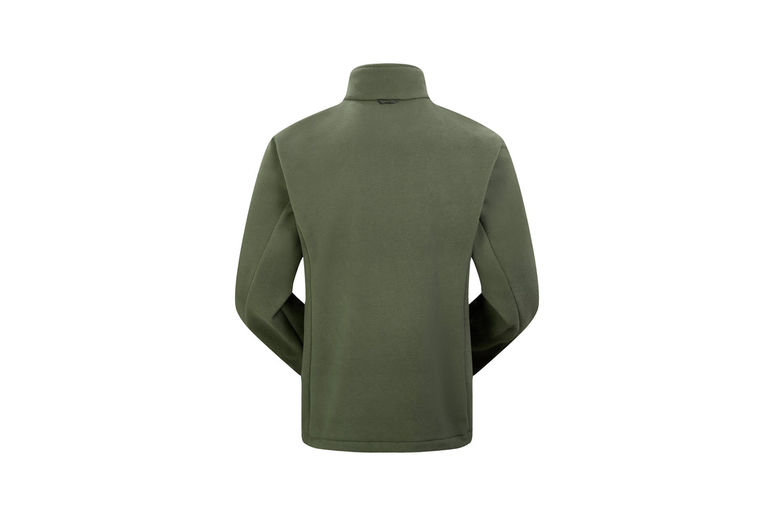 Men's Fleece-Lined Outdoor Jacket Weatherproof, Windproof, Adjustable