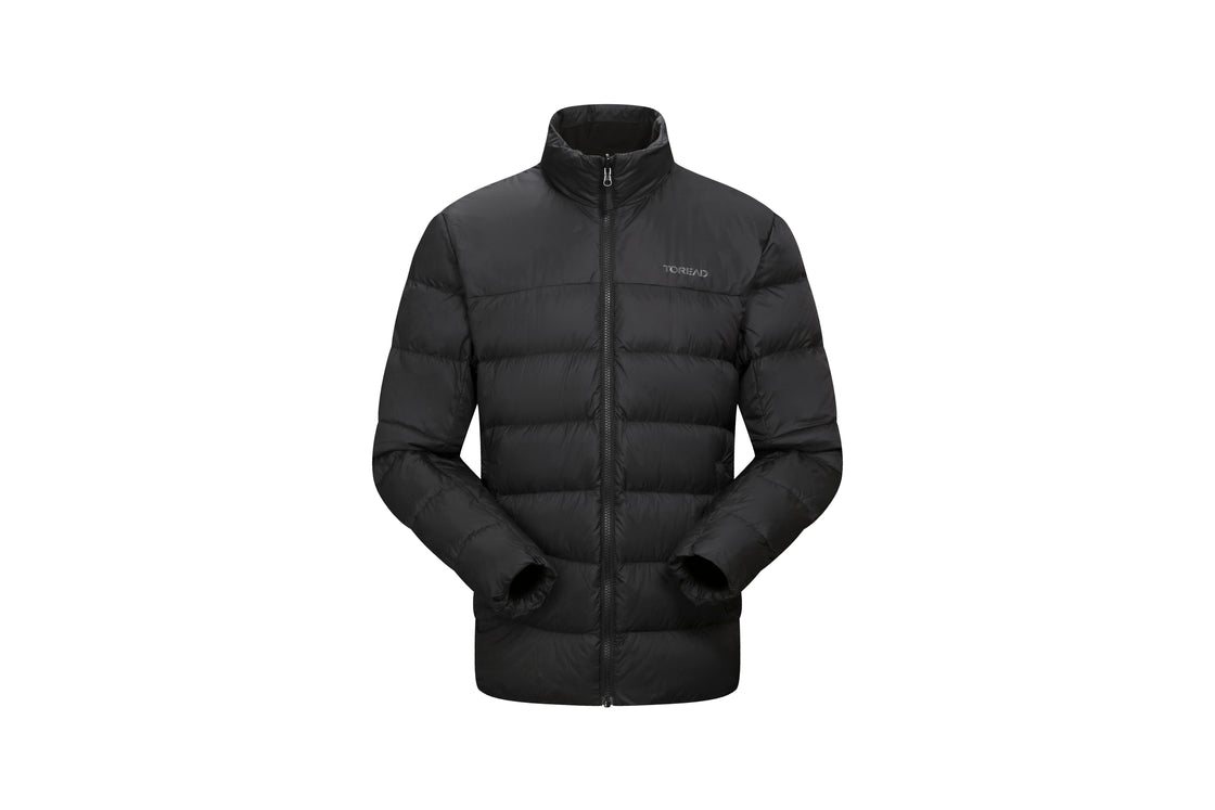 Men's Hooded Down Jacket Windproof, Waterproof, Lightweight