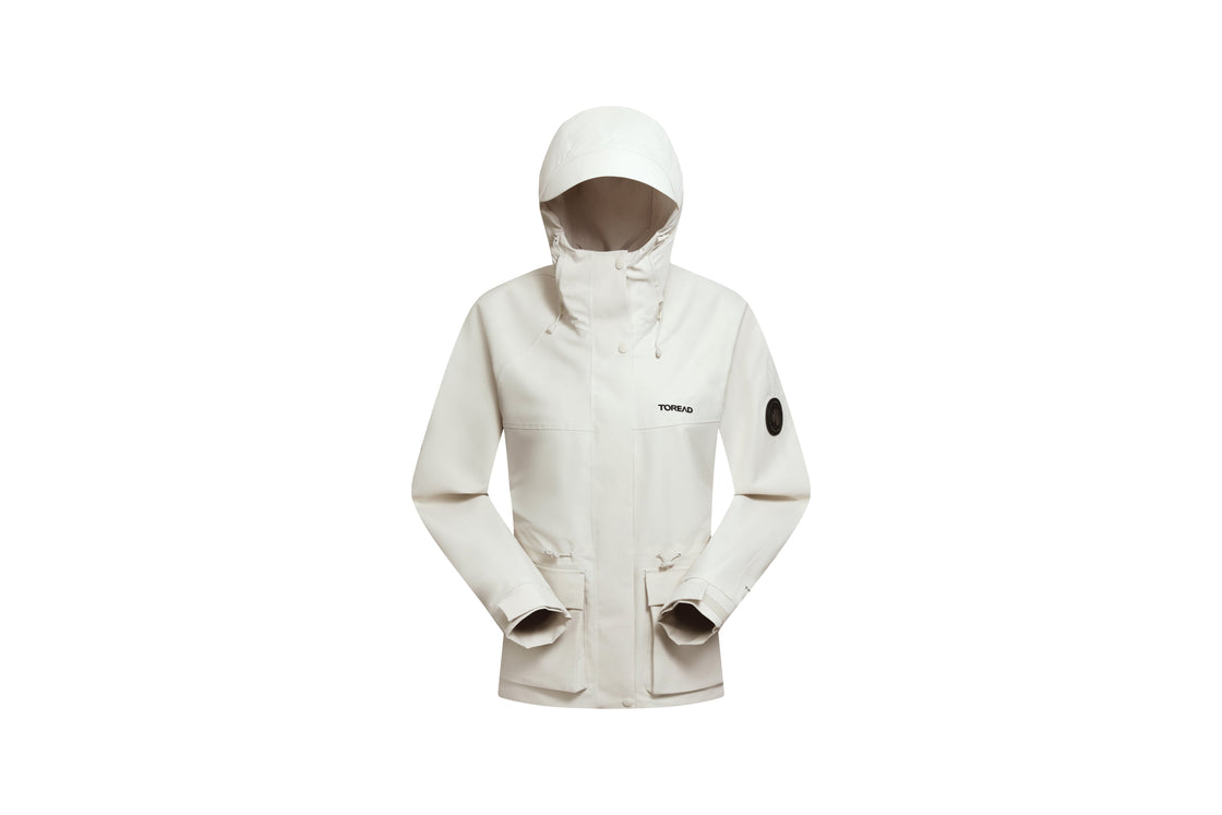 Women's Softshell Jacket Hooded, Antistatic & Weatherproof