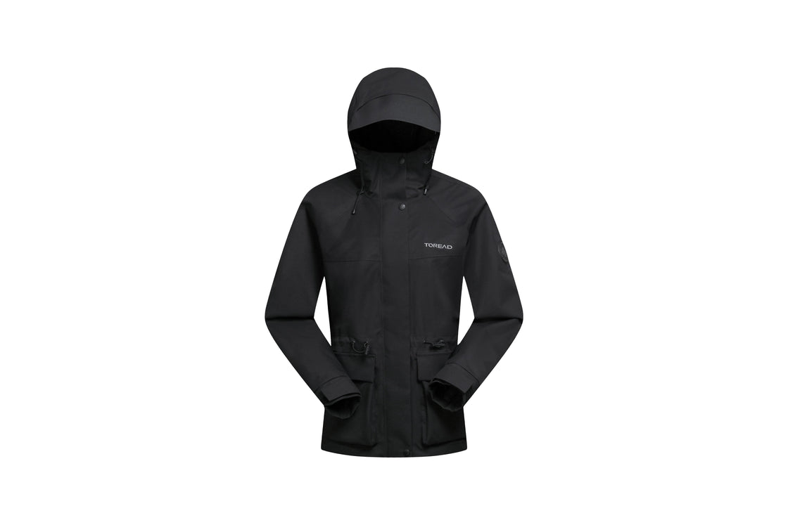 Women's Softshell Jacket Hooded, Antistatic & Weatherproof