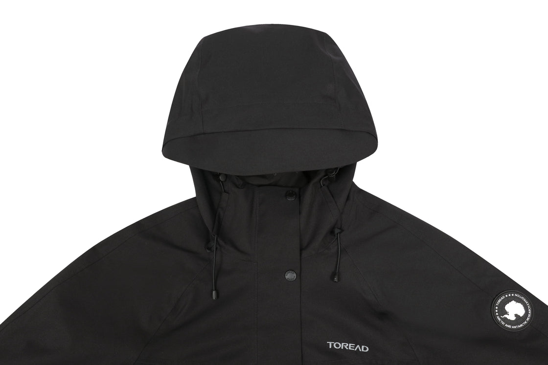 Women's Softshell Jacket Hooded, Antistatic & Weatherproof