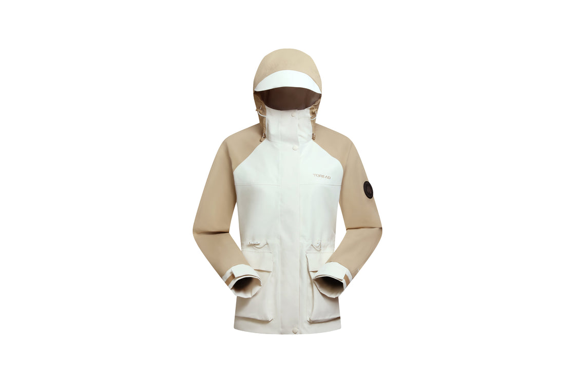 Women's Softshell Jacket Hooded, Antistatic & Weatherproof