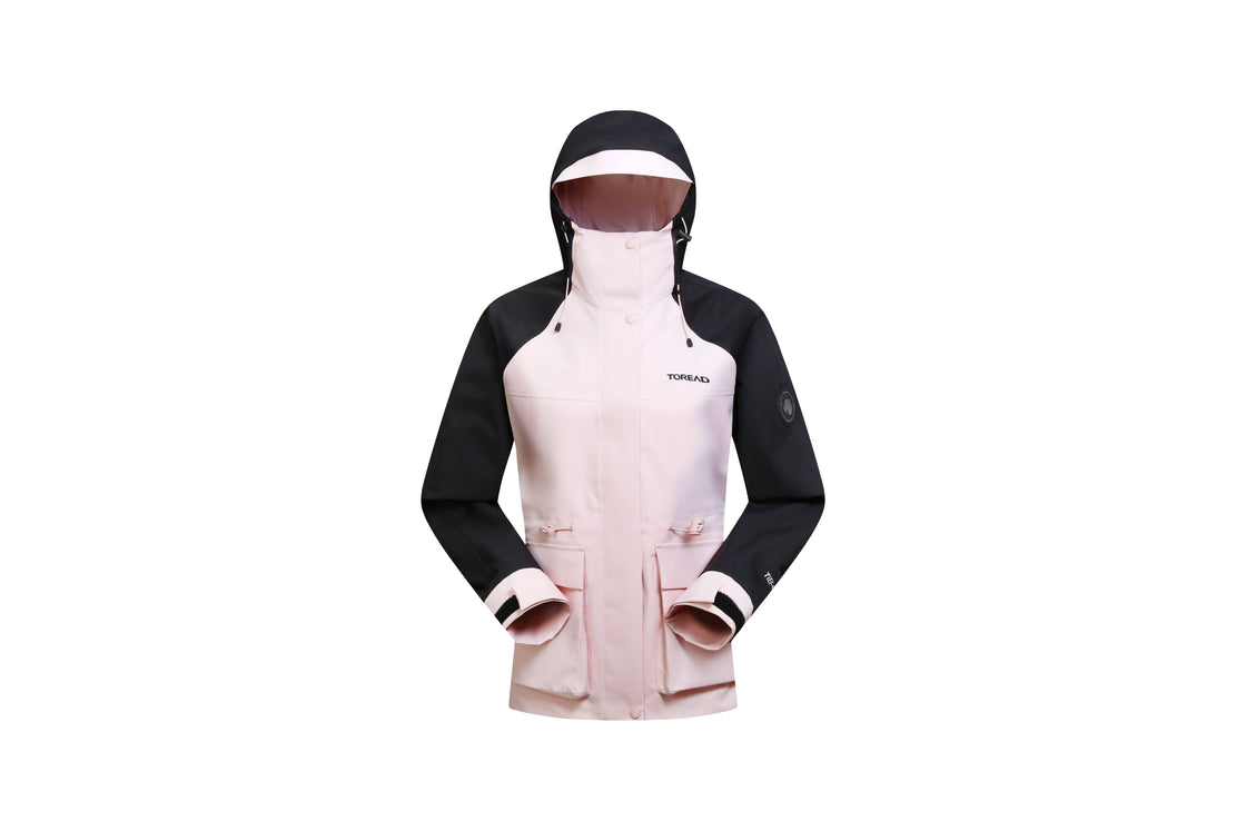 Women's Softshell Jacket Hooded, Antistatic & Weatherproof