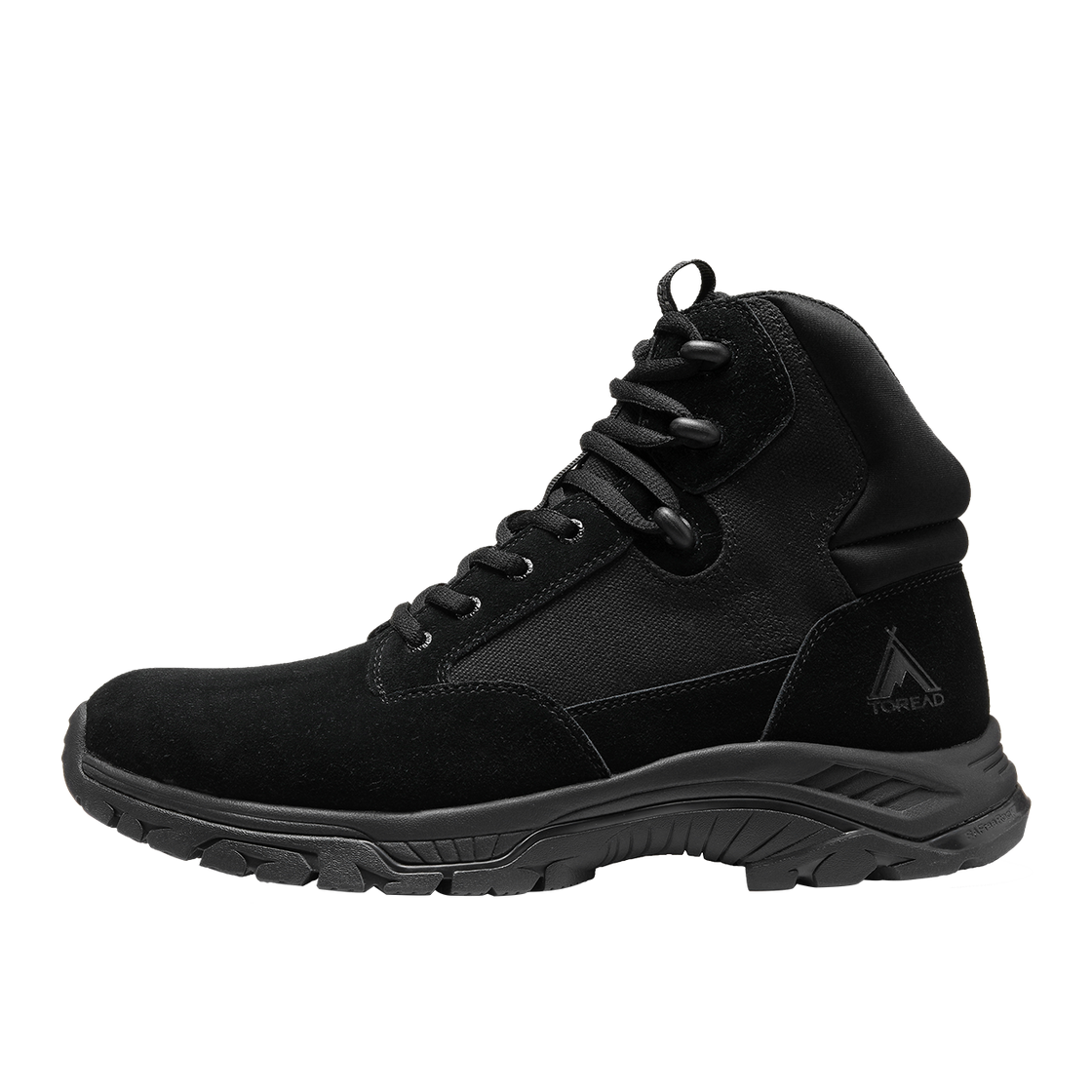 Men's Hiking Shoes with Leather & SAFree Rock Outsole