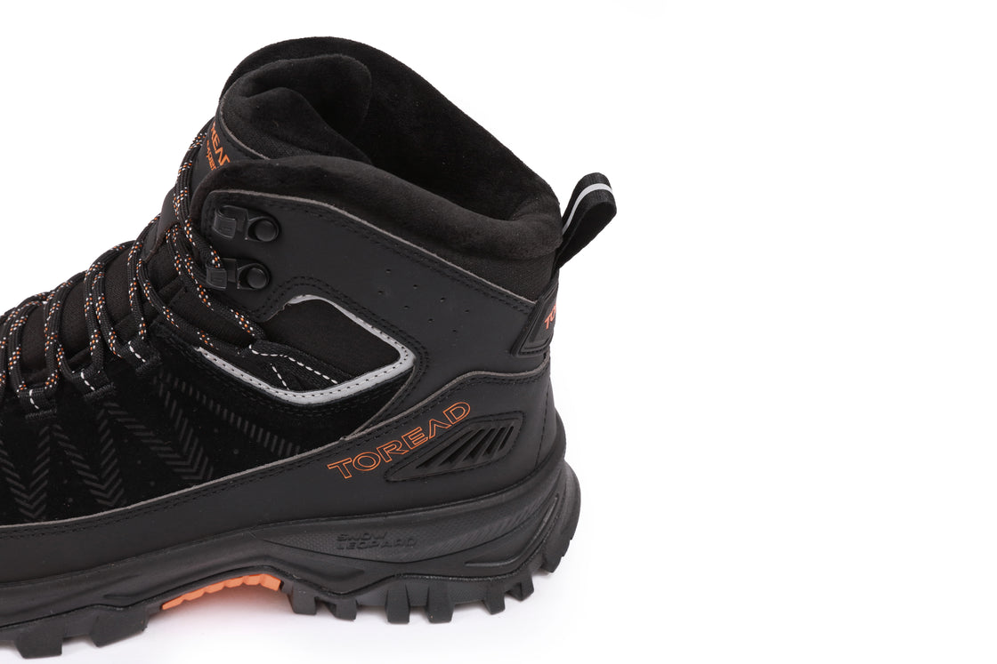 Men's Fleece-Lined Hiking Shoes - Durable & Stylish Outdoor Footwear